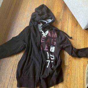 Zip up American eagle outfitters hoodie vintige